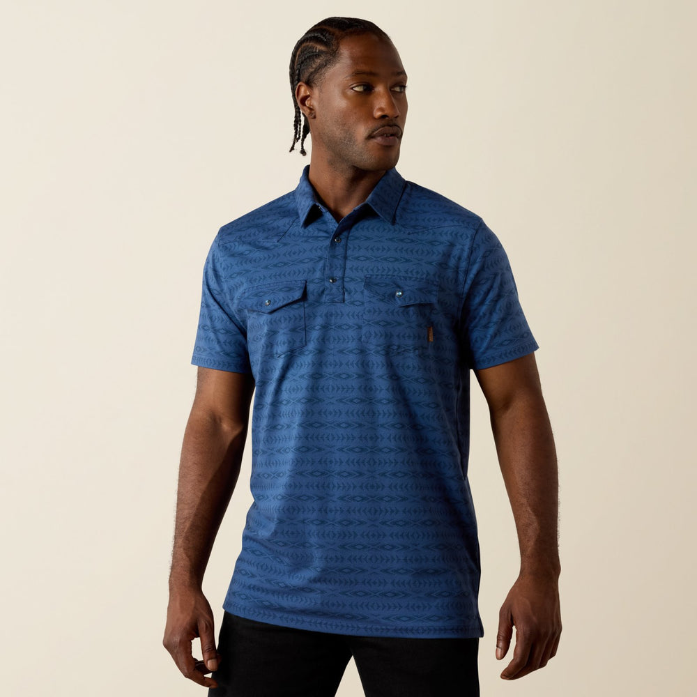 Retro Western Snap Polo from Ariat - High Call Outfitters