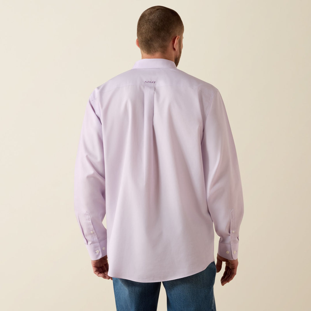 Wrinkle Free Solid Pinpoint Oxford Classic Fit Shirt from Ariat - High Call Outfitters