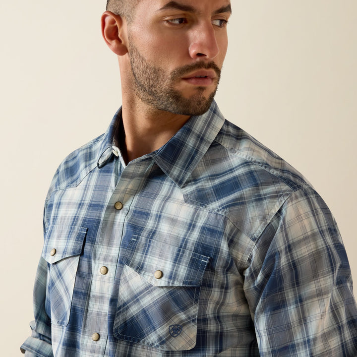 Retro Heathcliff Fitted Snap Shirt from Ariat - High Call Outfitters
