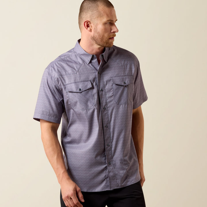Printed Western VentTEK Classic Fit Snap Shirt from Ariat - High Call Outfitters