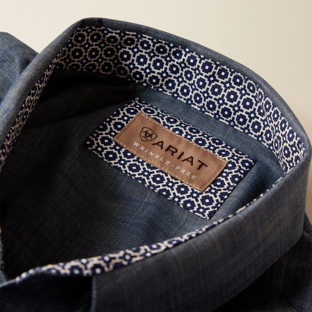 Wrinkle Free Refined Slub Classic Fit Shirt from Ariat - High Call Outfitters