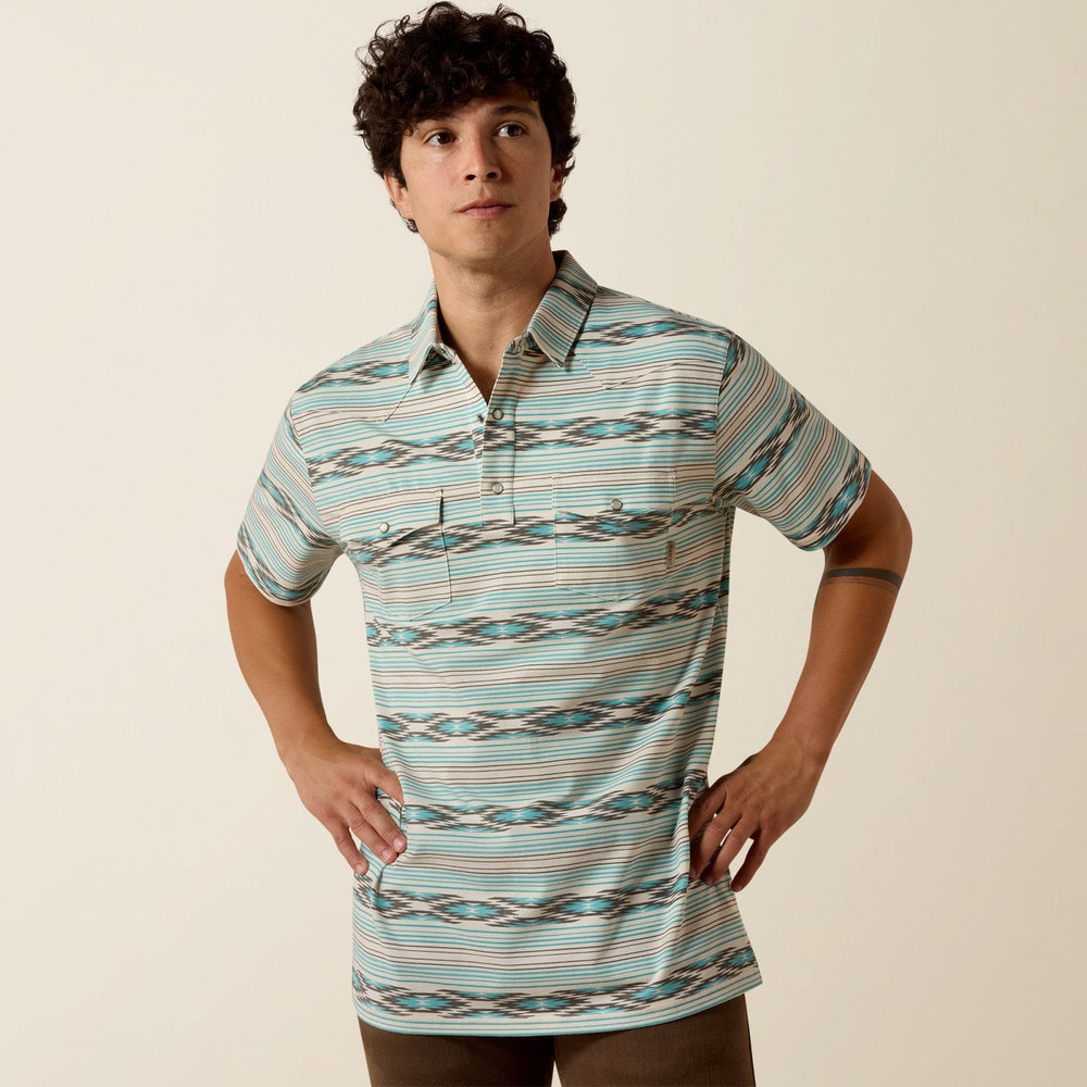 Retro Western Snap Polo from Ariat - High Call Outfitters