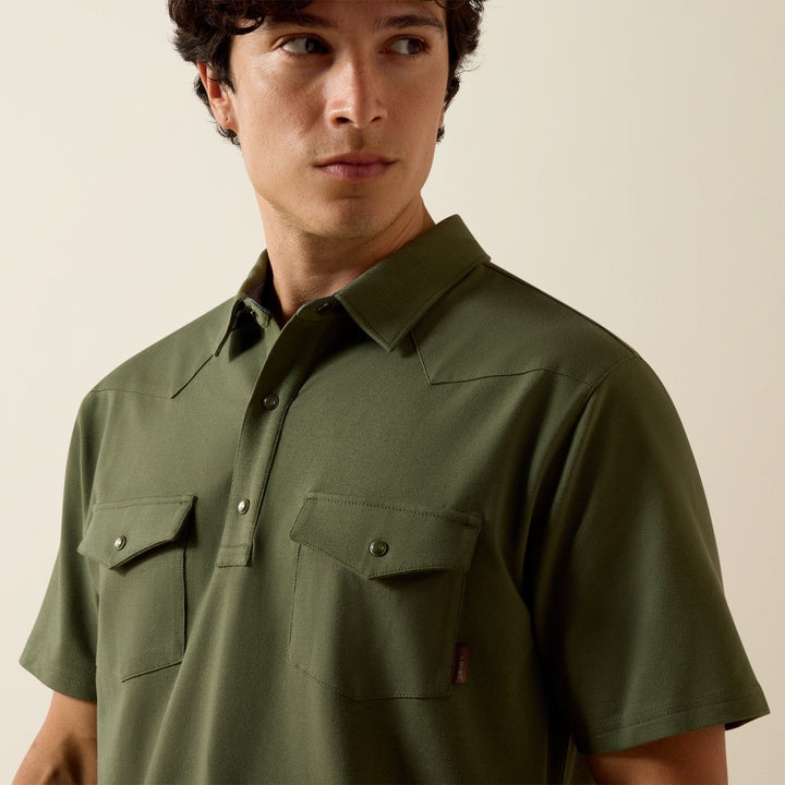 Retro Western Snap Polo from Ariat - High Call Outfitters