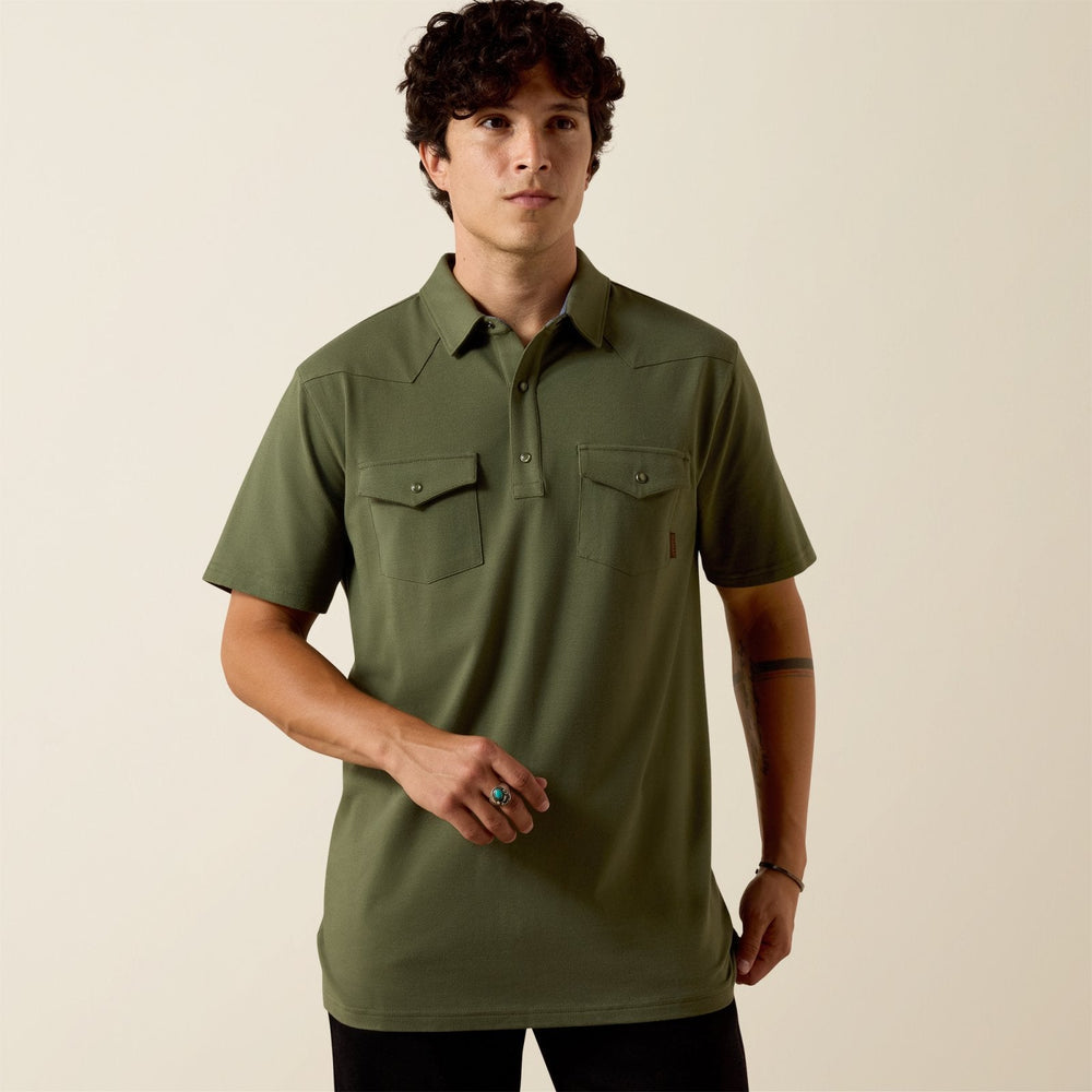 Retro Western Snap Polo from Ariat - High Call Outfitters