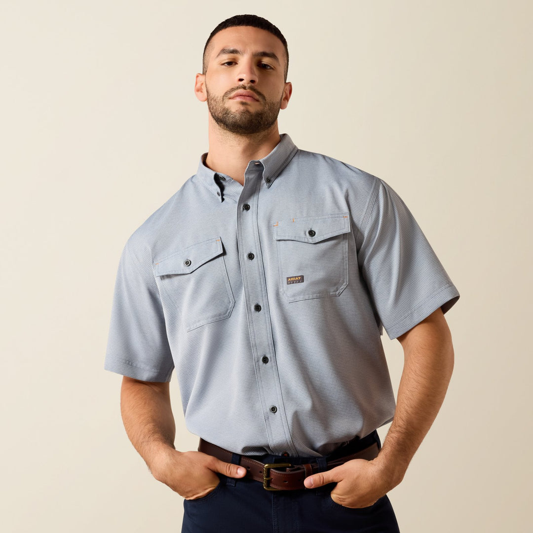 Rebar Made Tough VentTEK DuraStretch Work Shirt from Ariat - High Call Outfitters
