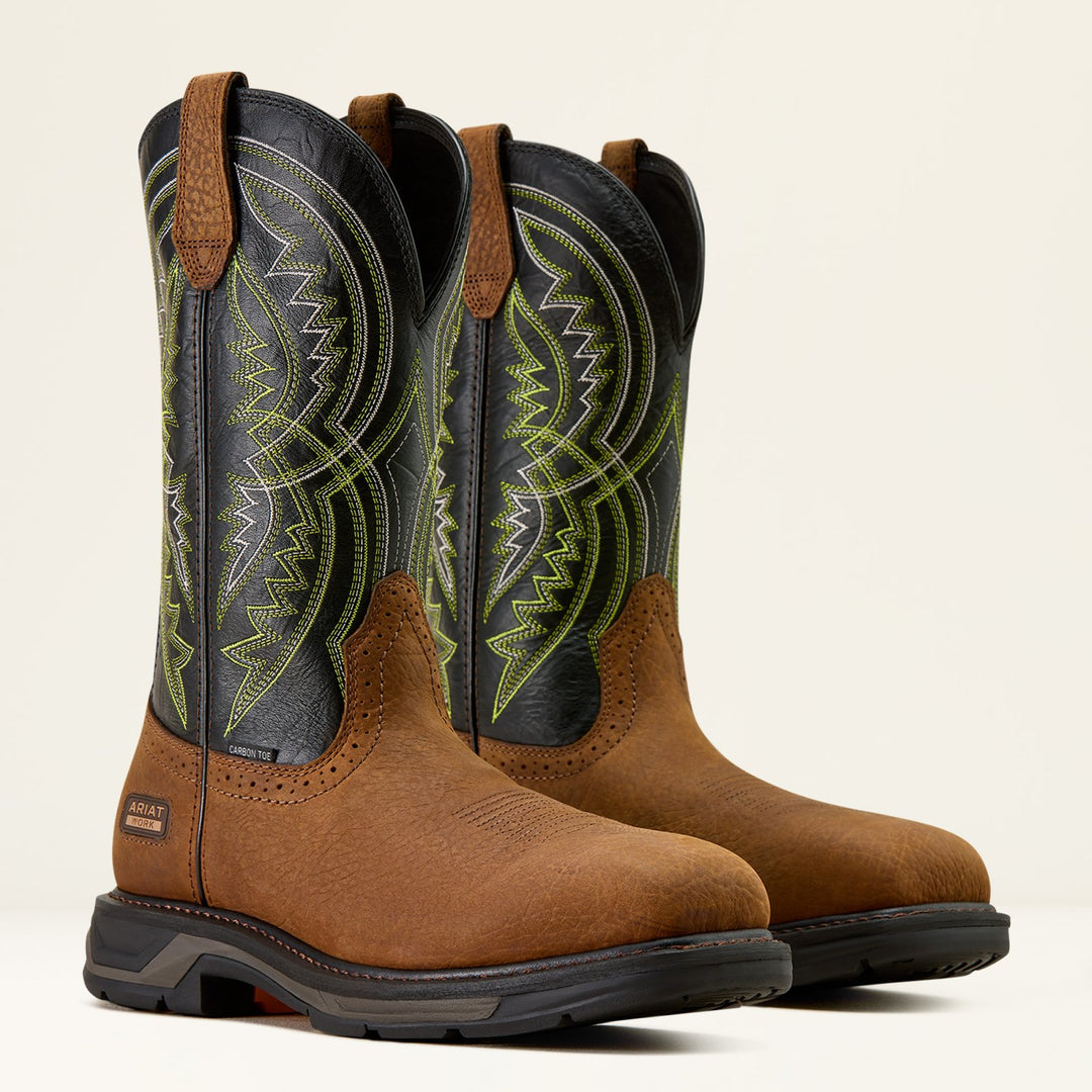 WorkHog XT Coil Wide Square Toe Carbon Toe Work Boot from Ariat - High Call Outfitters