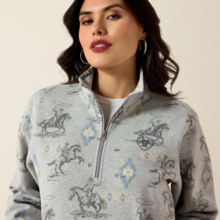 Sapphire 1/2 Zip Sweatshirt from Ariat