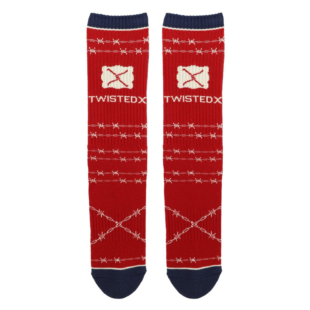 Barbed Wire Socks from Twisted X - High Call Outfitters