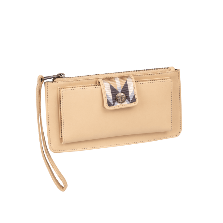 Basic Bliss Buckskin Hailey Bifold Wristlet from StS Ranch - High Call Outfitters