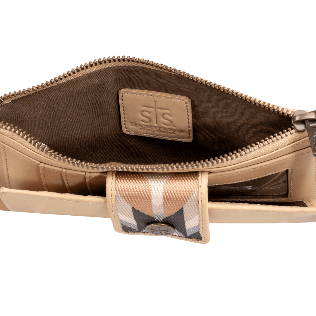 Basic Bliss Buckskin Hailey Bifold Wristlet from StS Ranch - High Call Outfitters