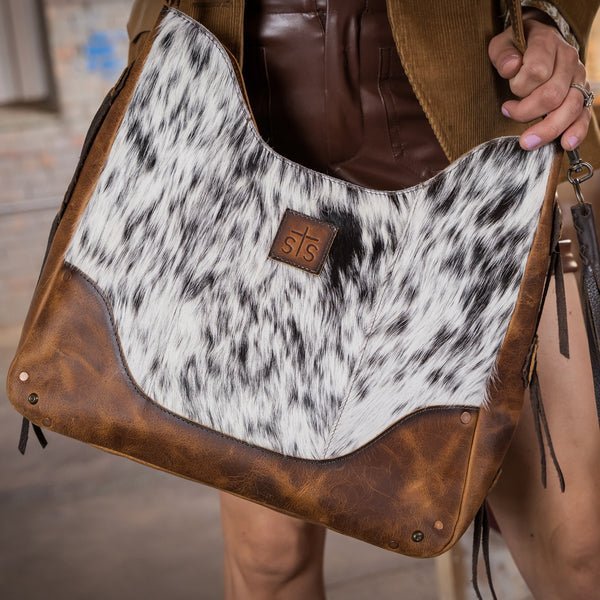 Guadalupe Cowhide Hobo Bag from StS Ranch - High Call Outfitters