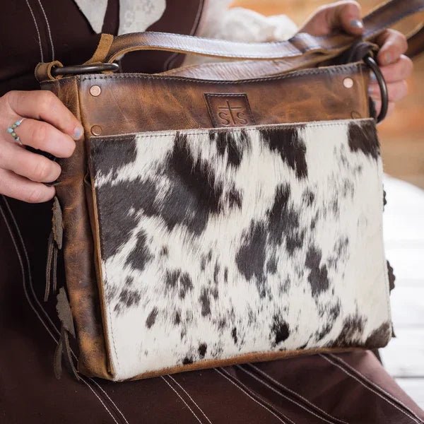 Guadalupe Cowhide Olivia Crossbody from StS Ranch - High Call Outfitters