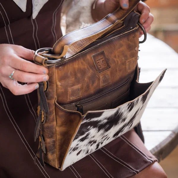 Guadalupe Cowhide Olivia Crossbody from StS Ranch - High Call Outfitters