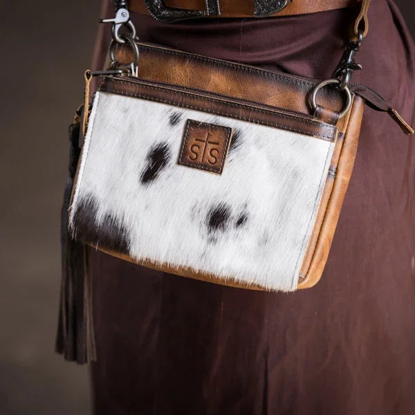 Guadalupe Cowhide Lily Crossbody from StS Ranch