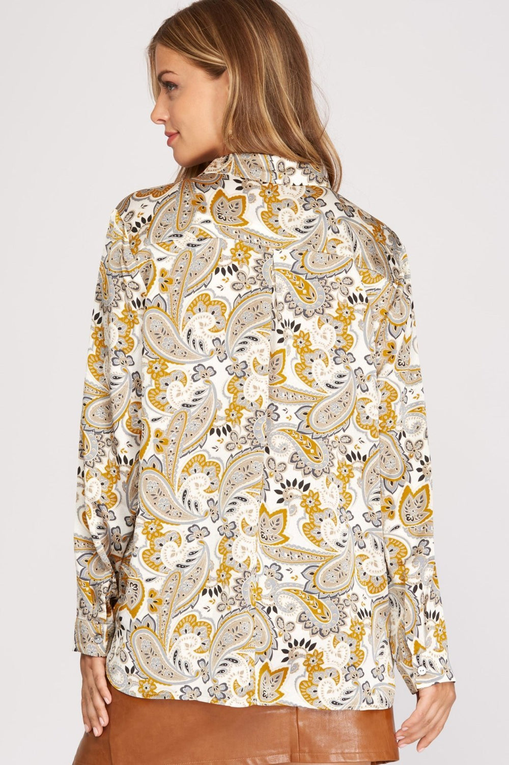 Paisley Blouse from She & Sky - High Call Outfitters