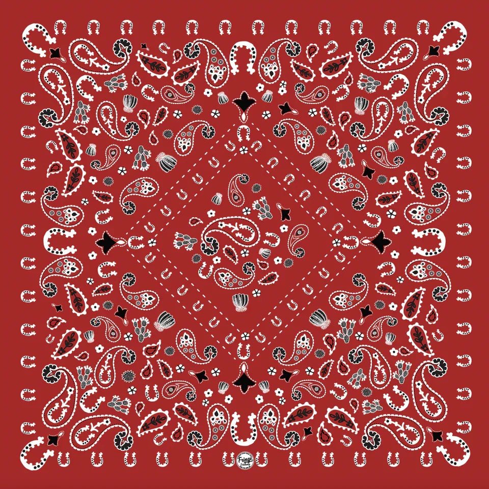 Luck Be A Paisley Bandana from Fringe Scarves - High Call Outfitters