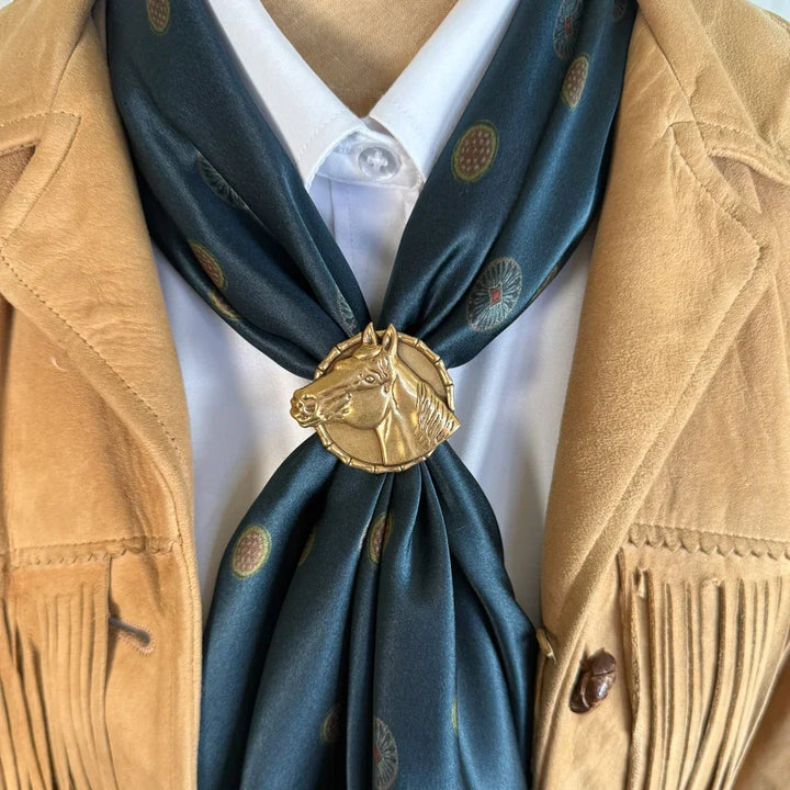 Horse Showy Slide from Fringe Scarves