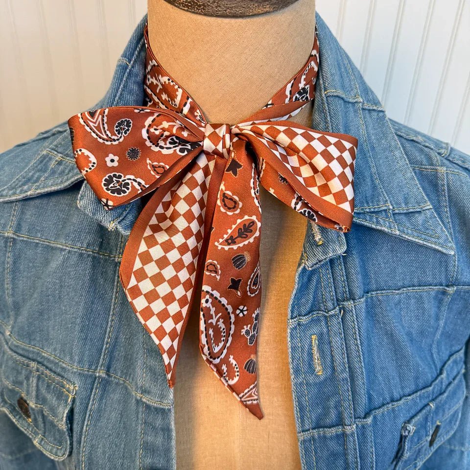 Luck Be A Lady Twilly from Fringe Scarves - High Call Outfitters