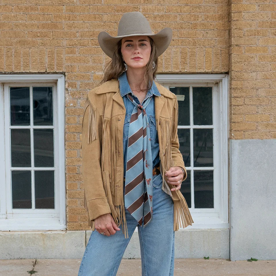 Preppy Saddle Boli from Fringe Scarves