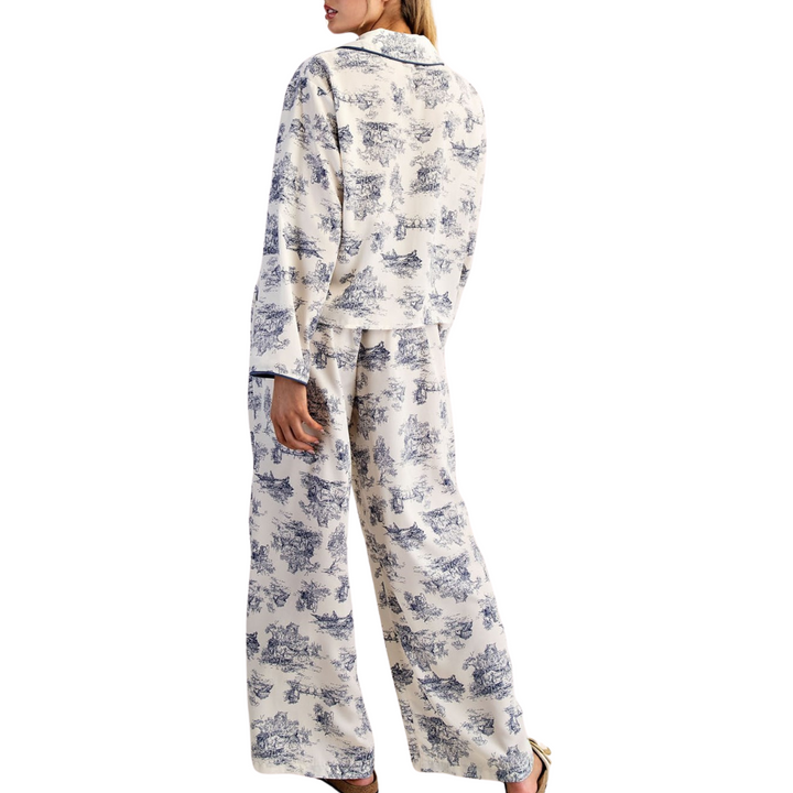 Printed Pajama Set