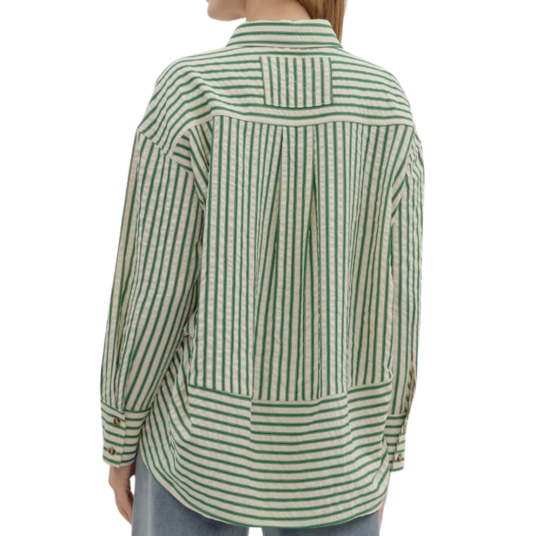 Textured Stripe Long Sleeve