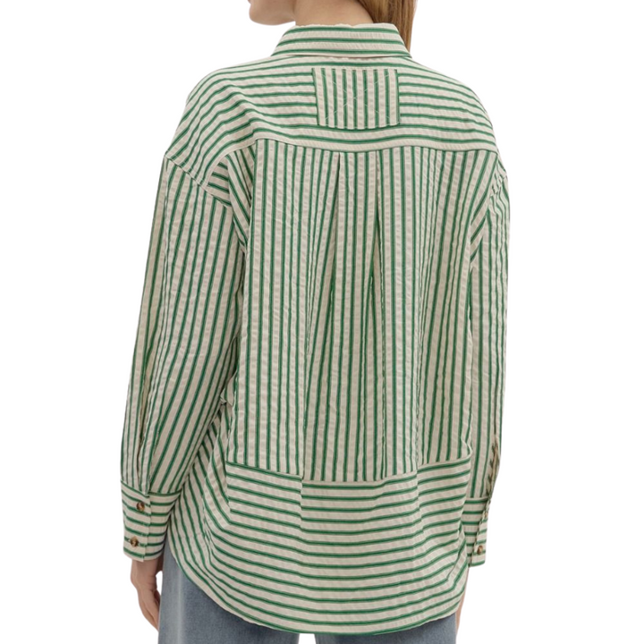 Textured Stripe Long Sleeve