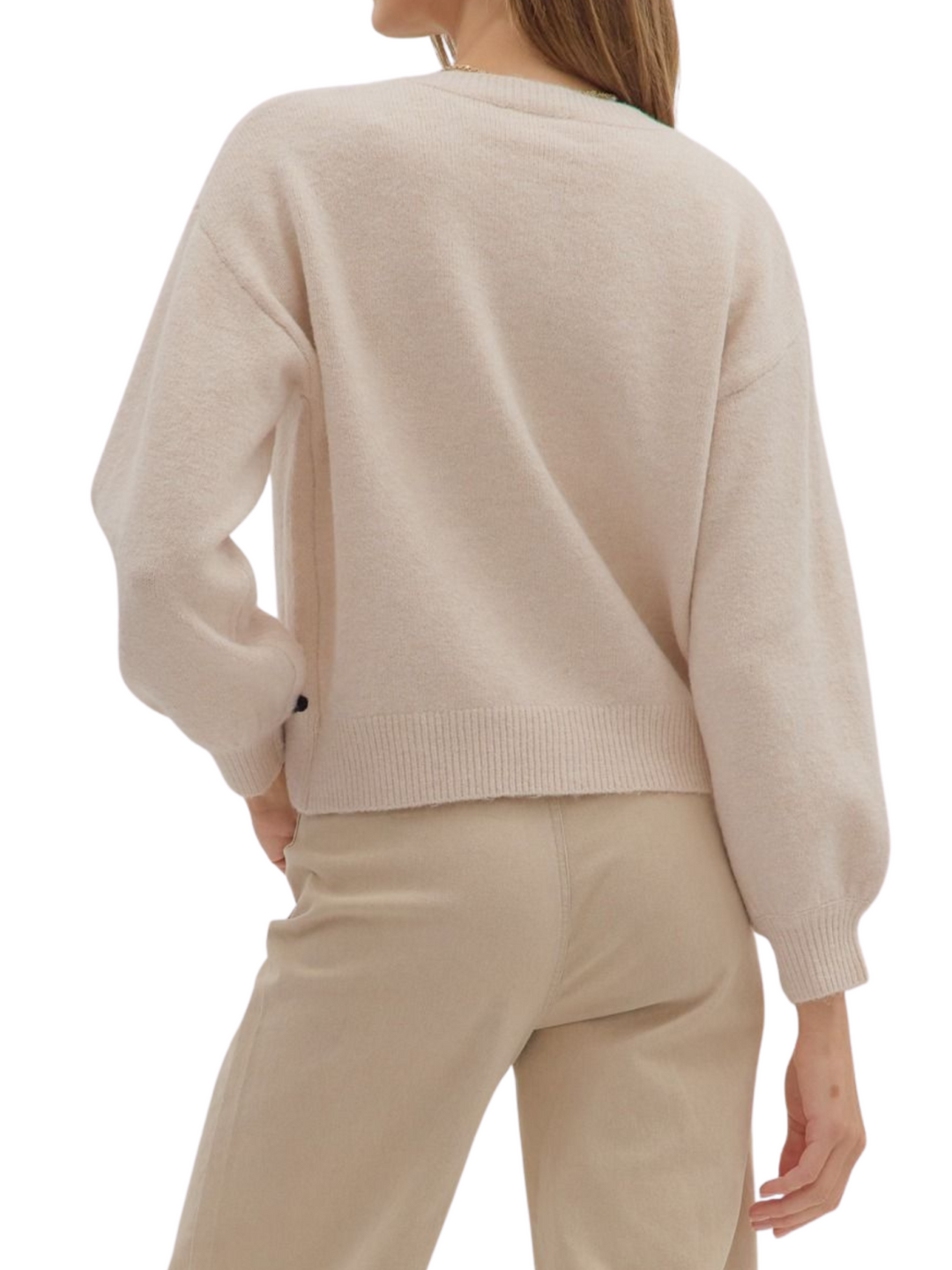 Embroidered Cardigan