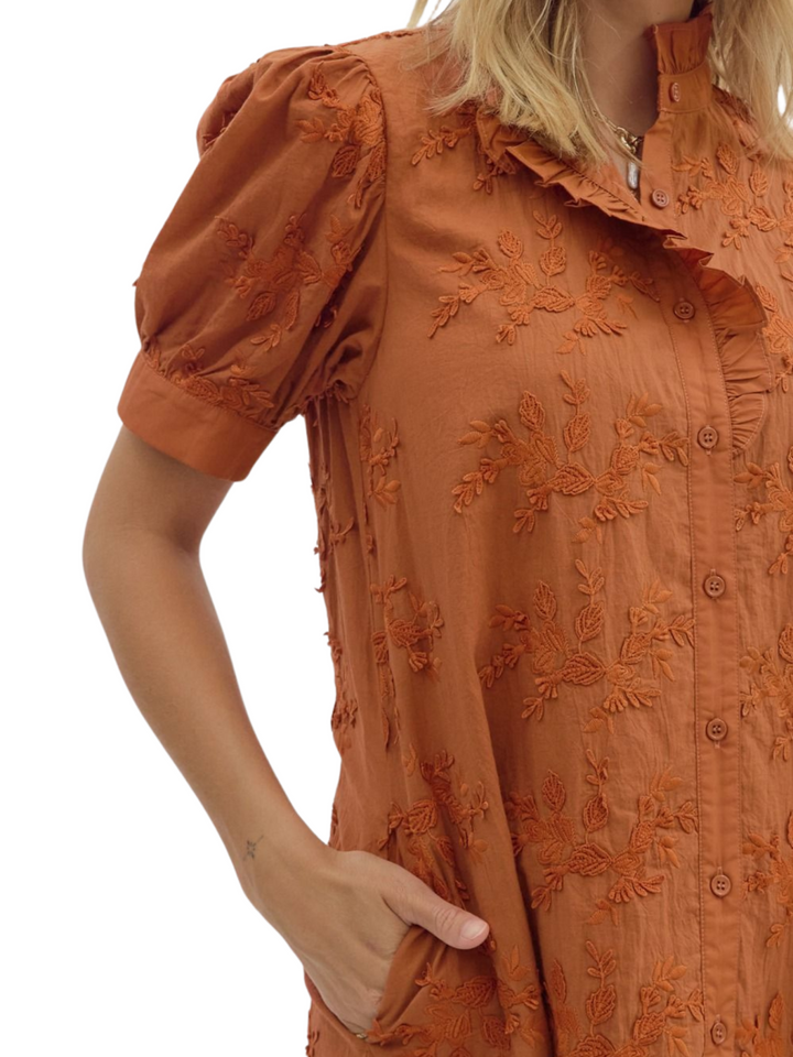 3D Floral Dress