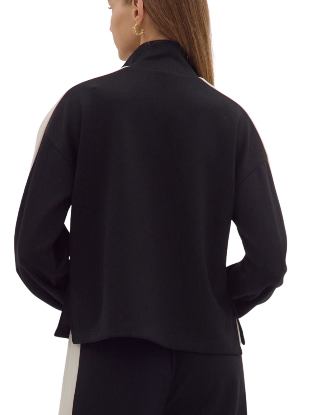 Contrast Trim Lounge Top - High Call Outfitters