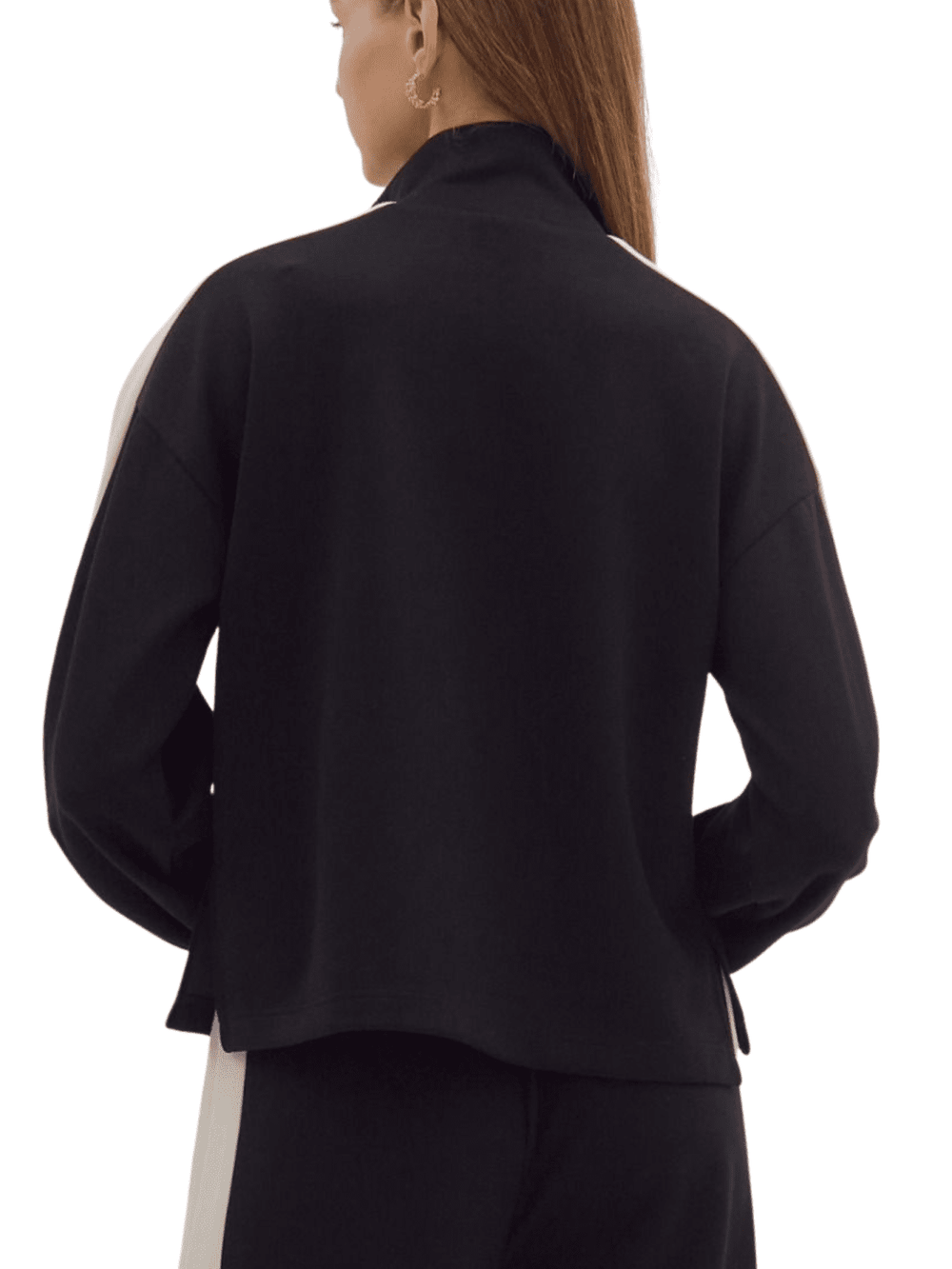 Contrast Trim Lounge Top - High Call Outfitters