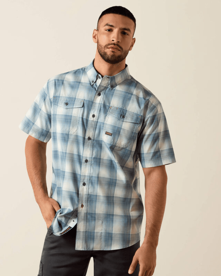 Rebar Made Tough VentTEK DuraStretch Work Shirt from Ariat - High Call Outfitters