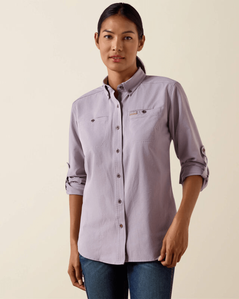 Rebar Made Tough 360 Airflow DuraStretch Work Shirt from Ariat - High Call Outfitters