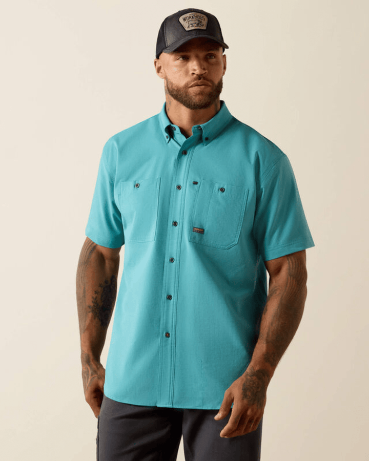 Rebar Made Tough 360 Airflow Work Shirt from Ariat - High Call Outfitters