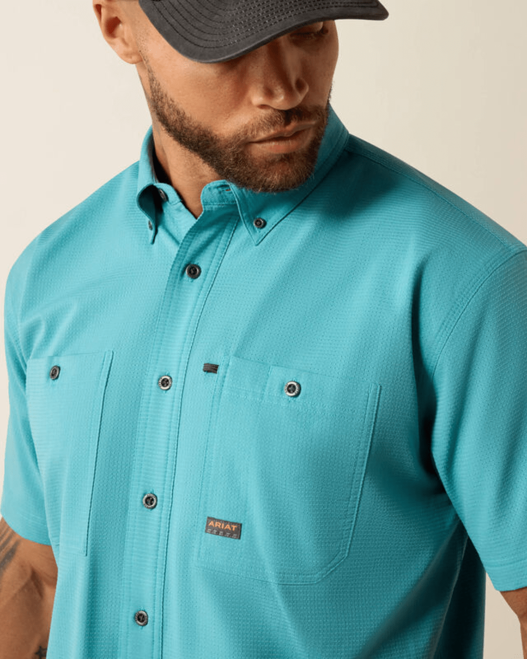 Rebar Made Tough 360 Airflow Work Shirt from Ariat - High Call Outfitters