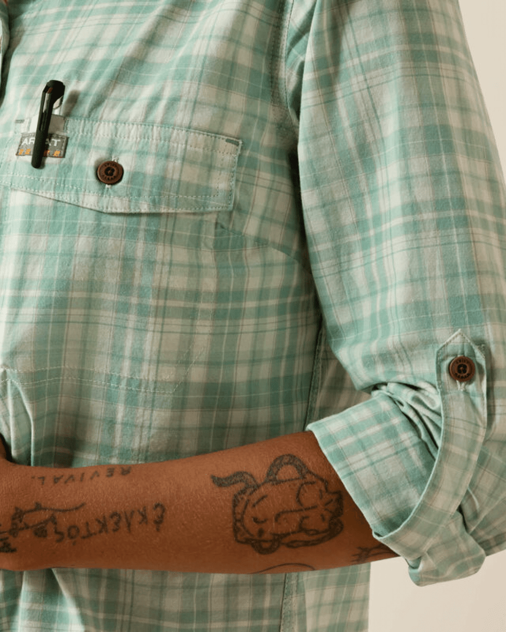 Rebar Made Tough DuraStretch Work Shirt from Ariat - High Call Outfitters