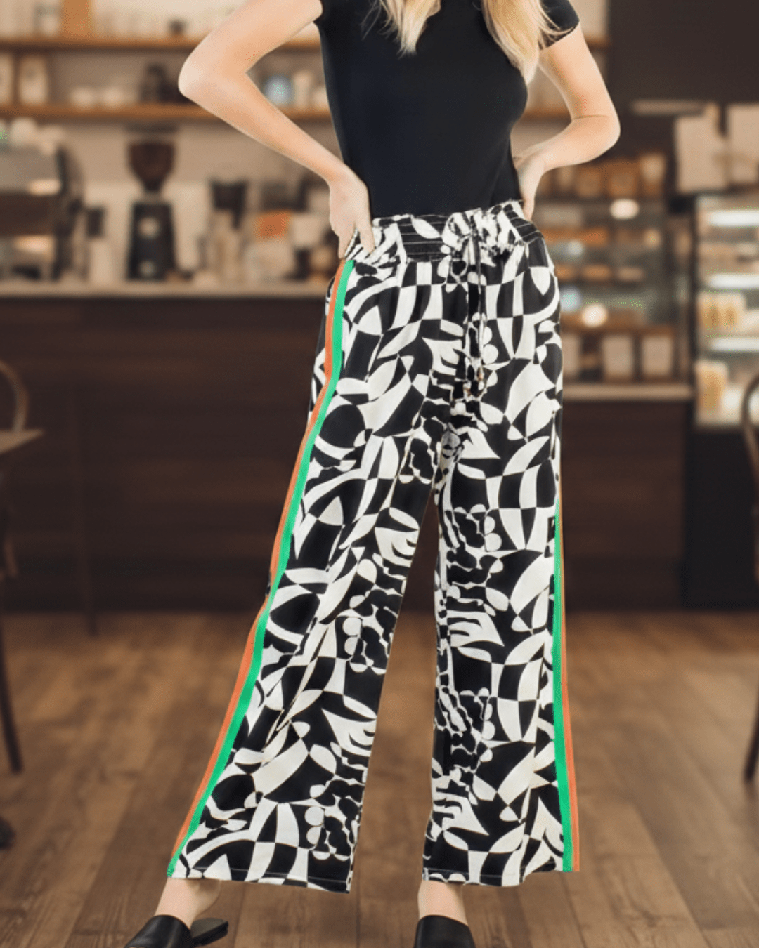 All Over Print Track Pant from THML - High Call Outfitters