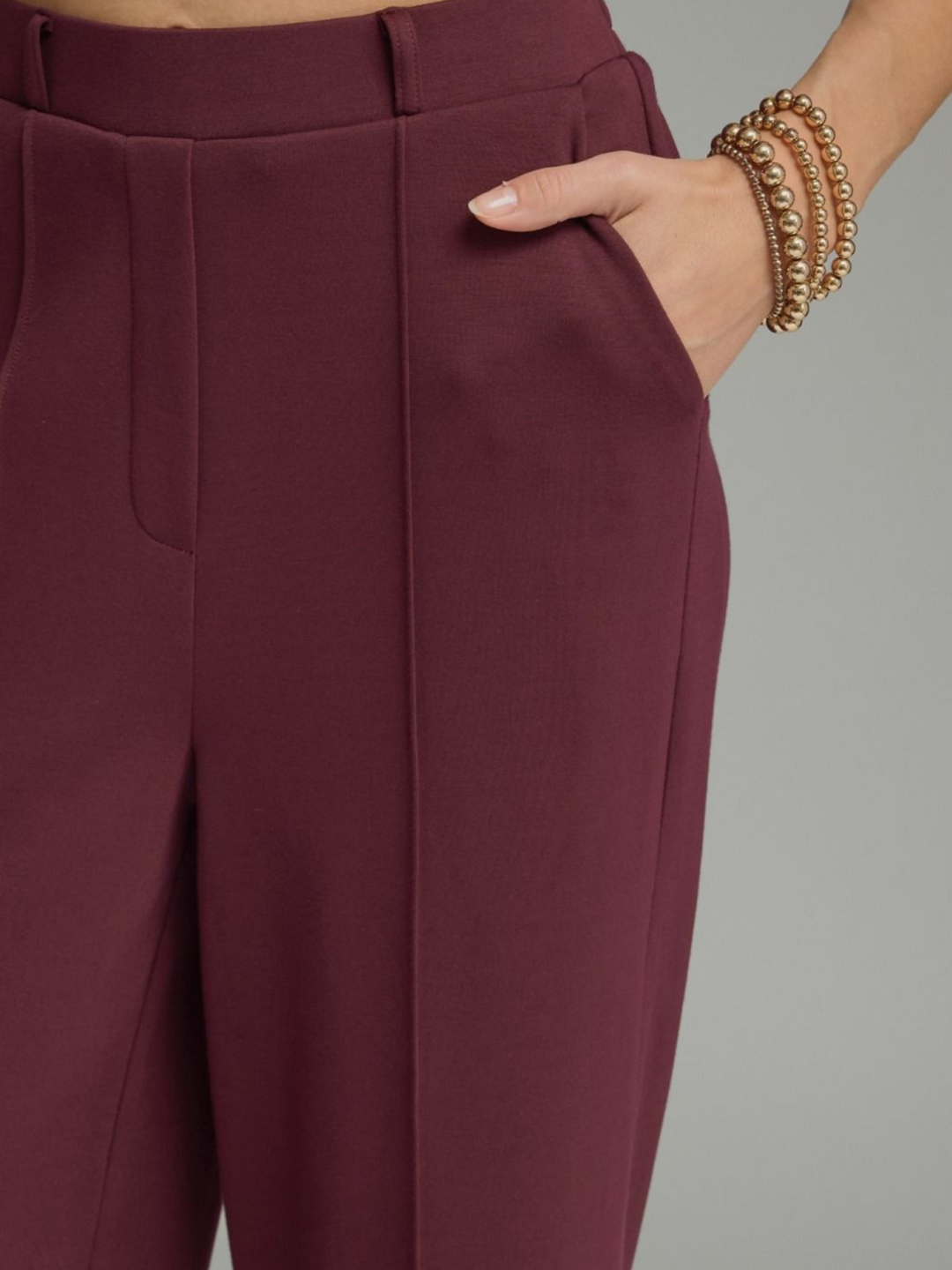 Seam Front Knit Pant - High Call Outfitters