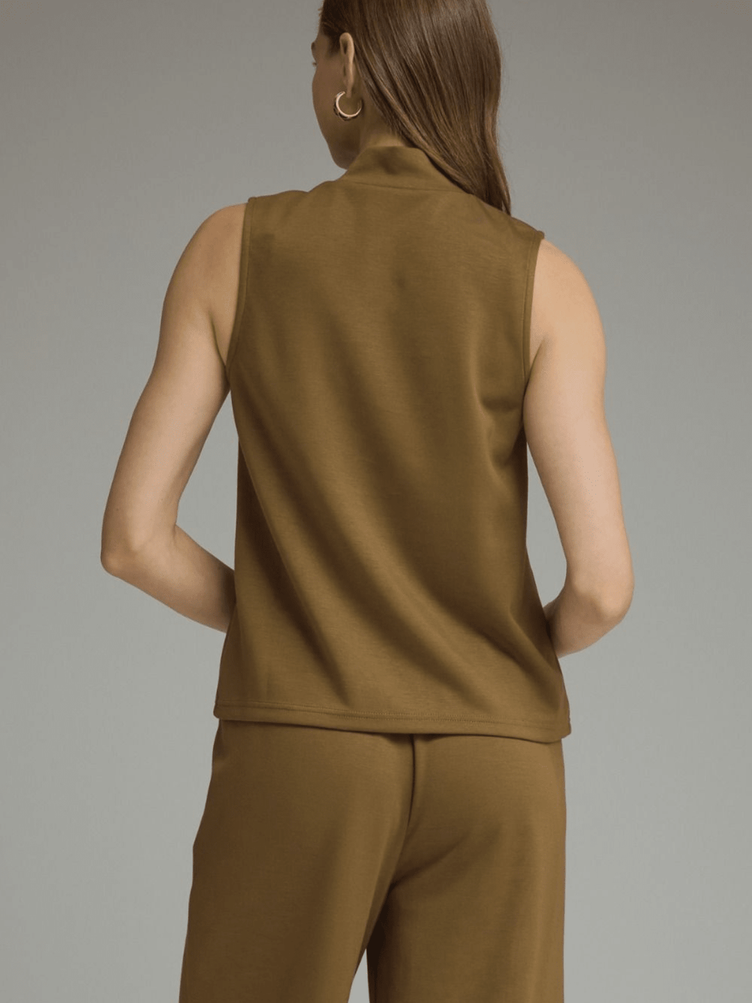 Seamed Front Mock Tank