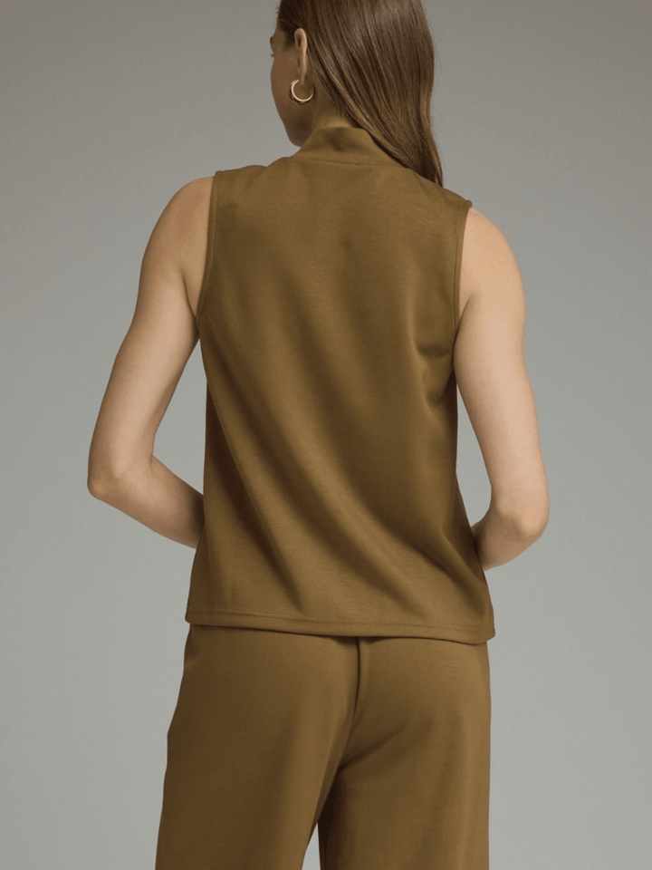 Seamed Front Mock Tank