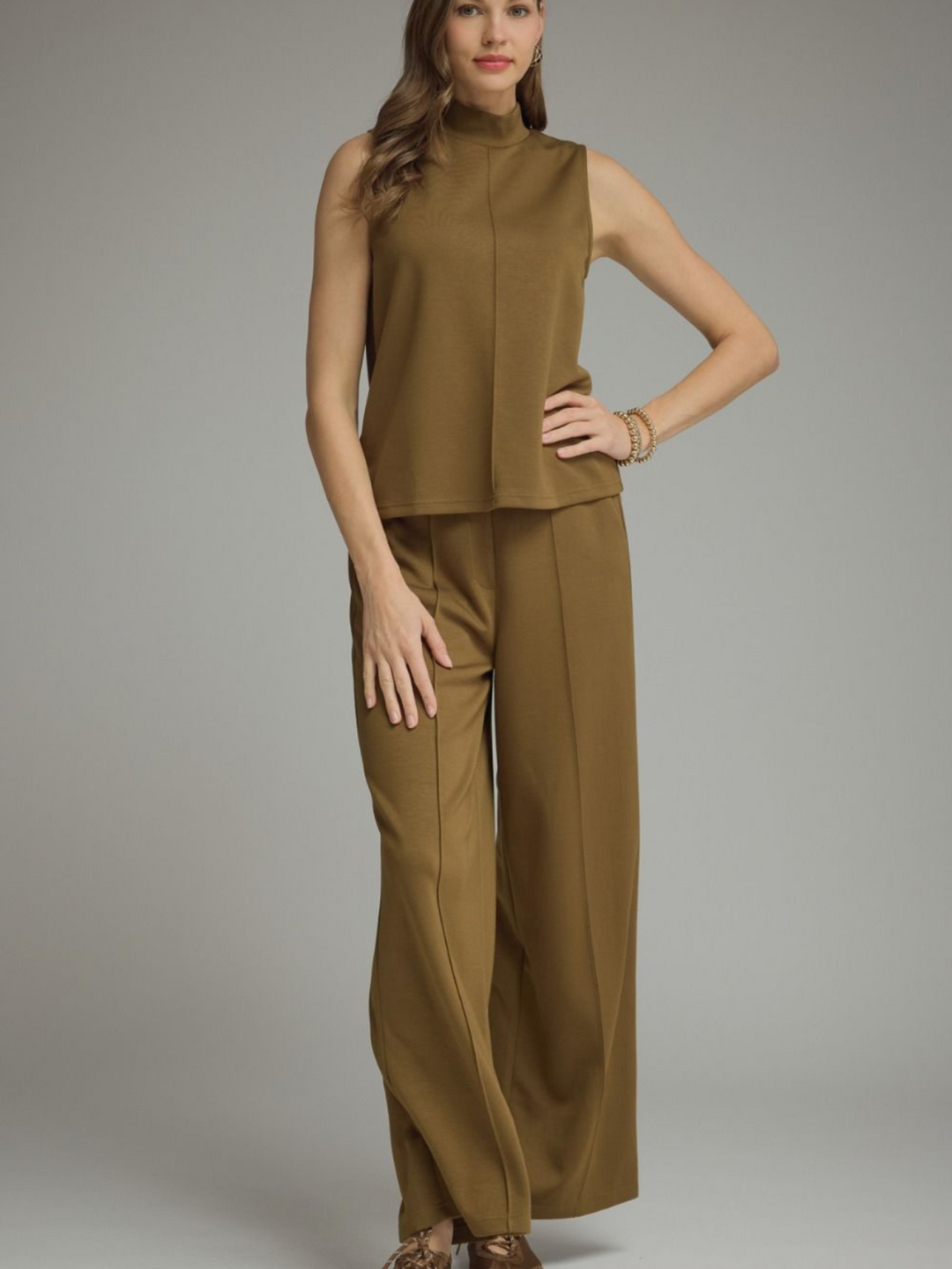 Seamed Front Mock Tank - copy - High Call Outfitters