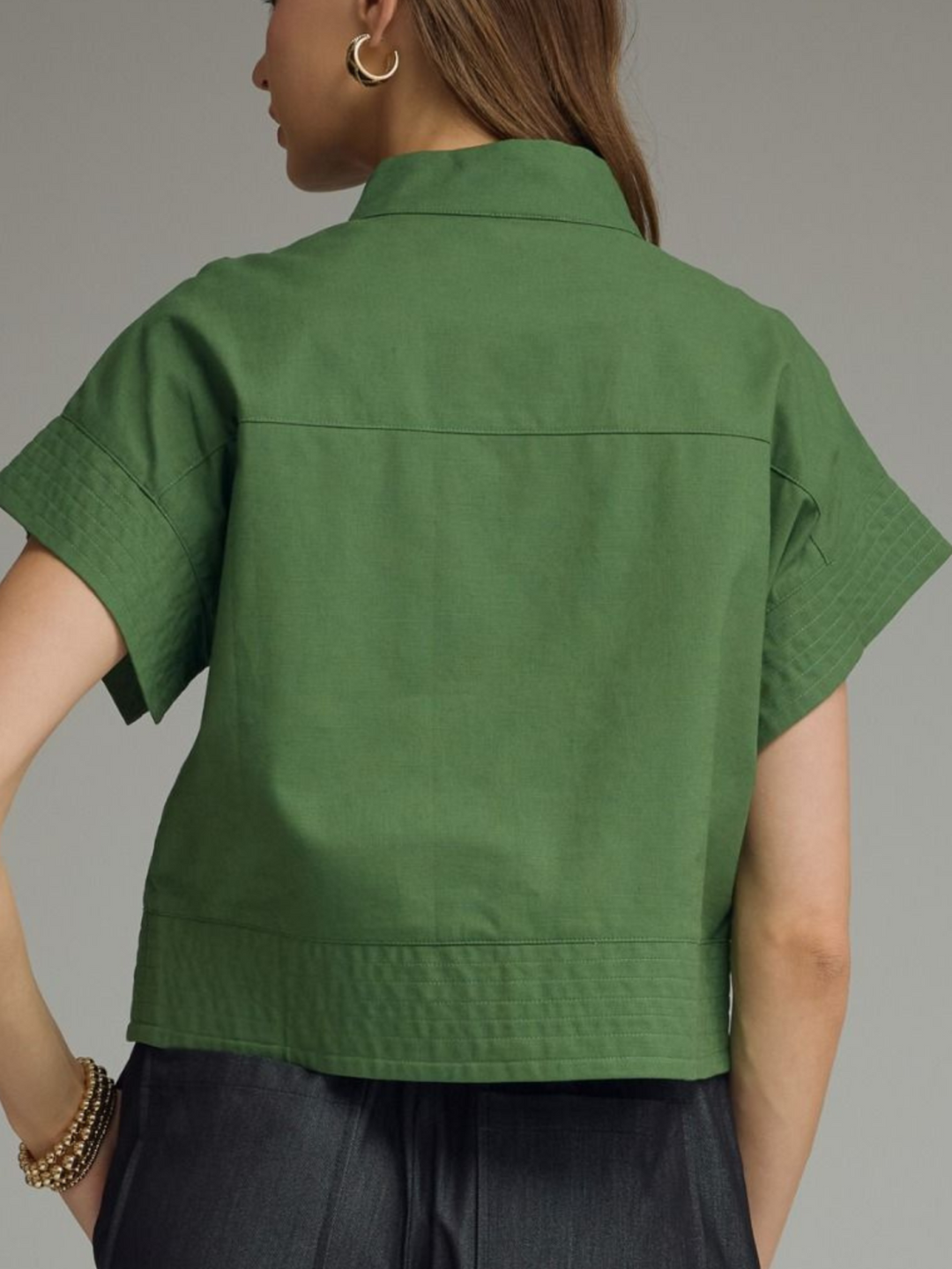 Standing Collar Top