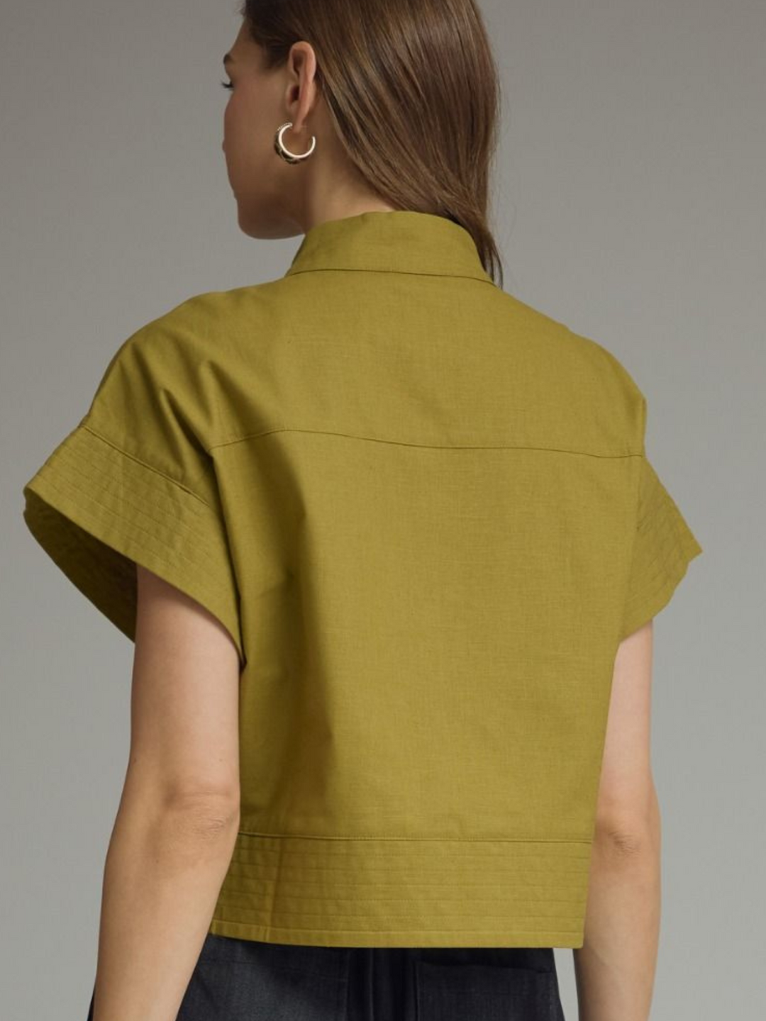 Standing Collar Top