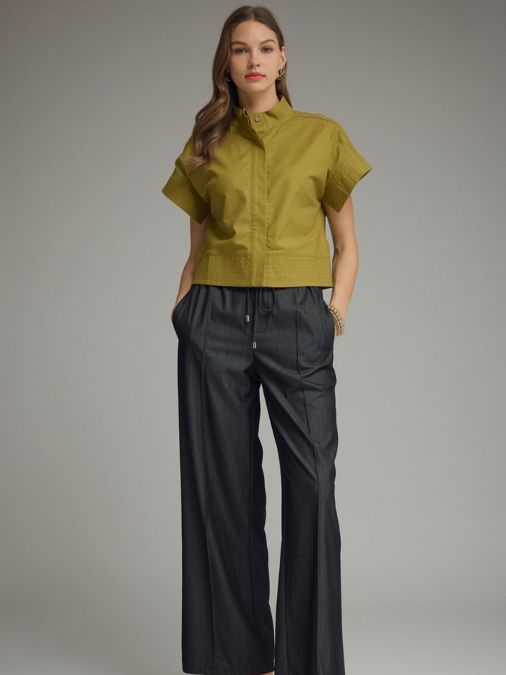 Standing Collar Top