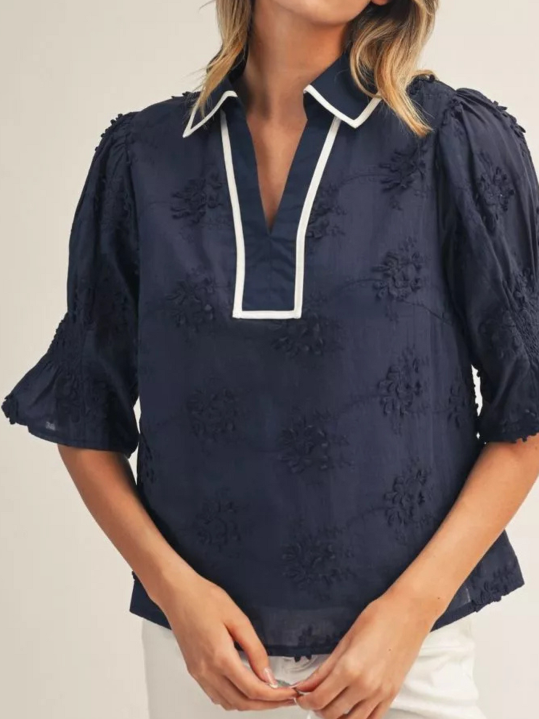 3D Lace Top - High Call Outfitters