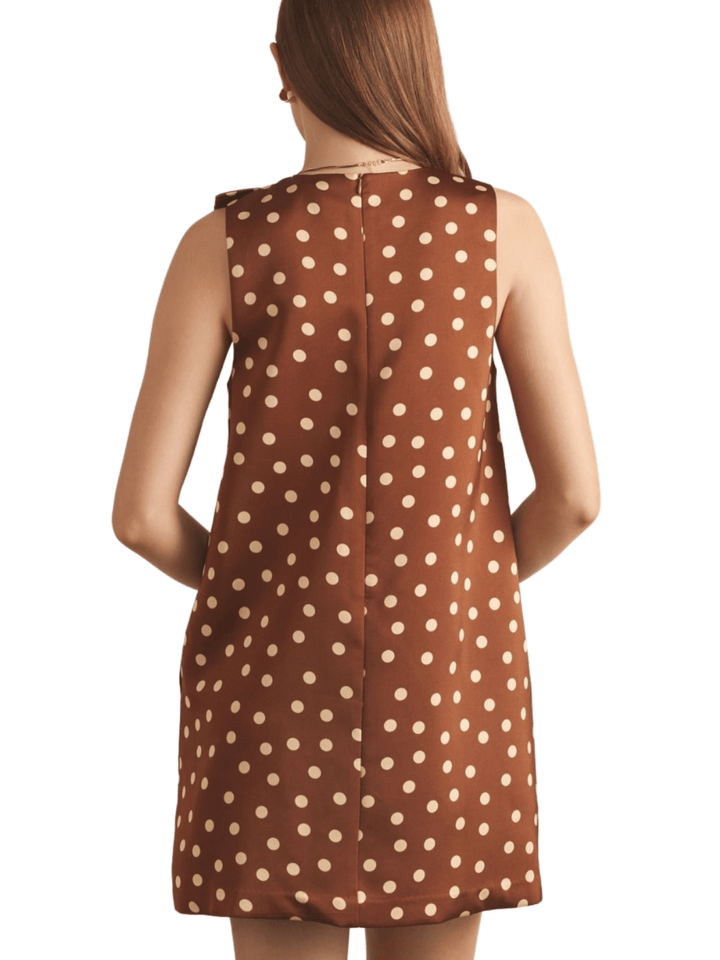 Polka Dot Mini Dress - High Call Outfitters