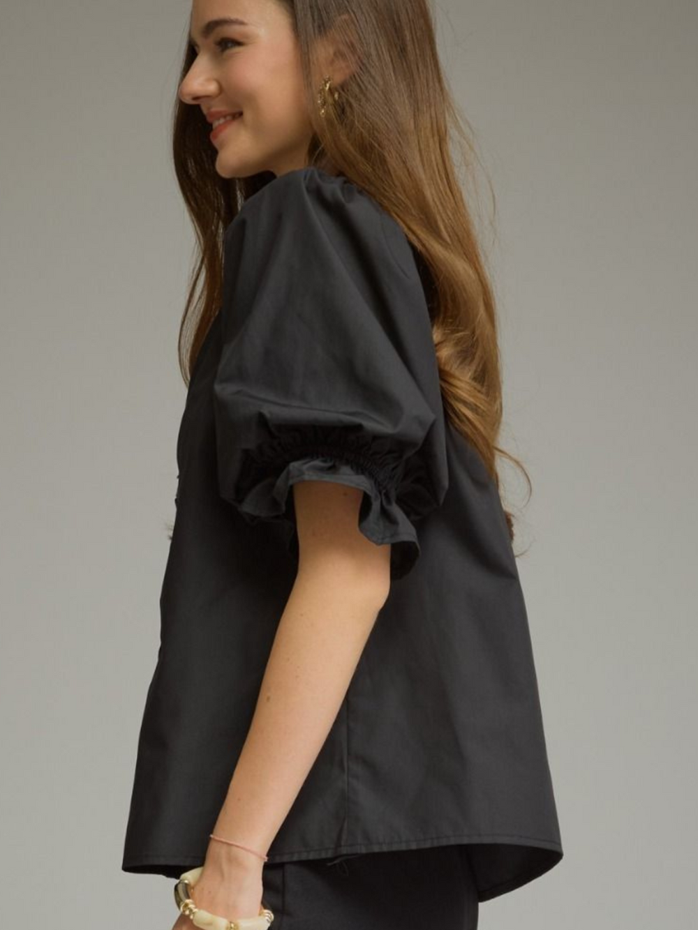 Ruffle Detailed Top - High Call Outfitters