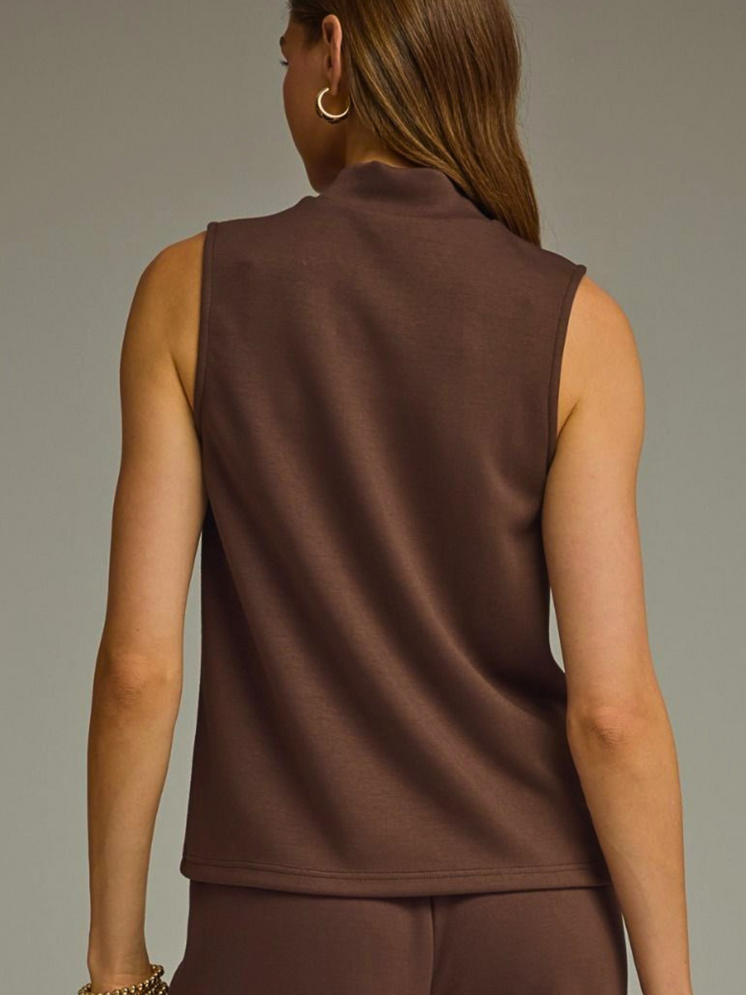 Seamed Front Mock Tank