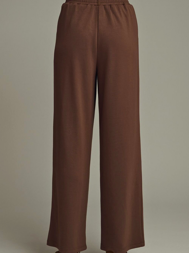 Seam Front Knit Pant