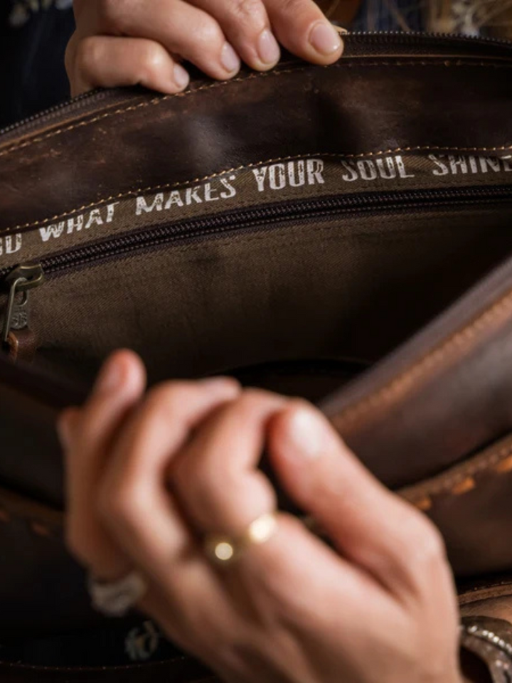 Bandera Chocolate Shoulder Bag from StS Ranch