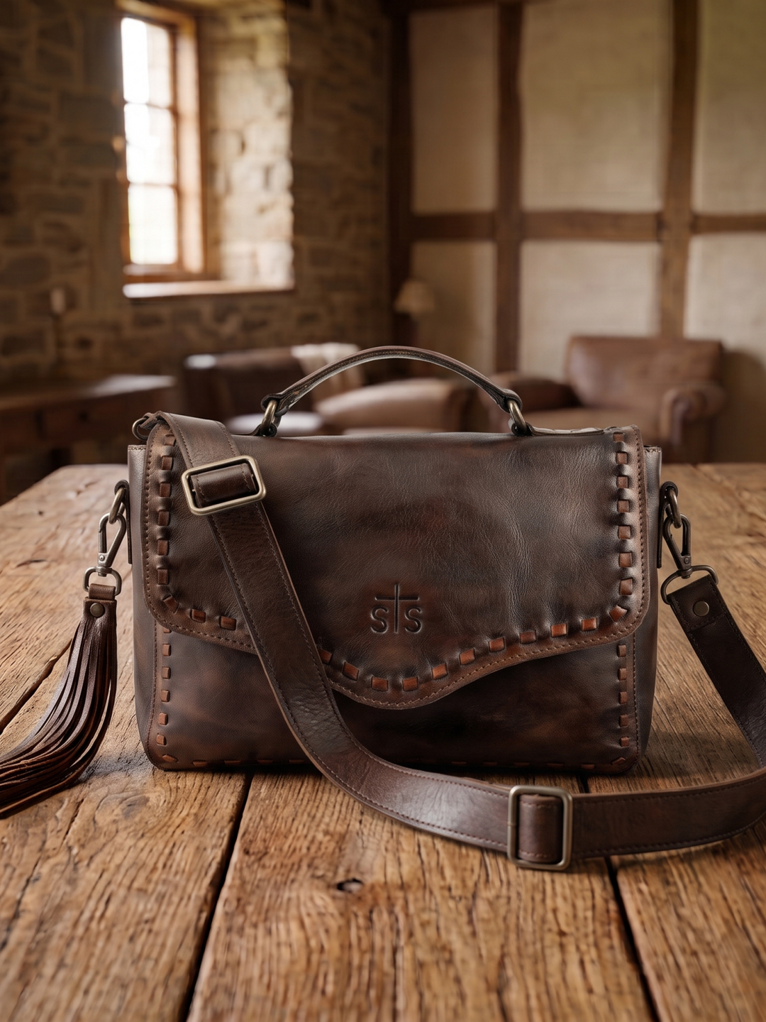 Bandera Chocolate Dakota Crossbody from StS Ranch